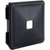 RecPro 4" RV Bumper End Caps | Black | 2 Pack view 1