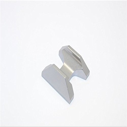 GPM For Kyosho Motorcycle NSR500 Upgrade Parts Aluminum Front Wheel Holder - 1Pc Gray Silver