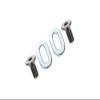 GPM For Kyosho Motorcycle NSR500 Upgrade Parts Aluminum Oval Washer For Gear Box - 2Pcs Silver view 1