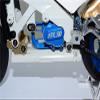 GPM For Kyosho Motorcycle NSR500 Upgrade Parts Aluminum Gear Box (Suitable For Modified Gear Ratio) - 1 Set Blue view 2