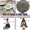 Jeremywell Roller Chain Tools Kit Fit #25#35#41#40#50#60 415H,428H, 520,530 Roller Chain, Holder/Puller+ Breaker/Cutter, Bicycle, Motorcycle view 4