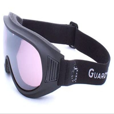 Guard-Dogs, Aggressive Eyewear Commander 1 Matte Black Plum Mirror/Clear w/FogStopper 2 Lens Set