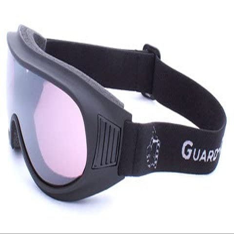 Guard-Dogs, Aggressive Eyewear Commander 1 Matte Black Plum Mirror/Clear w/FogStopper 2 Lens Set