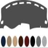 The ArtDeco Custom Dash Cover Fits for 1993-1997 Toyota Corolla Dash Cover Dashboard Cover Mat Dash Pad - Premium Custom Carpet (Charcoal) view 1