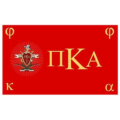 Pi Kappa Alpha Pike Flag Decal Sticker