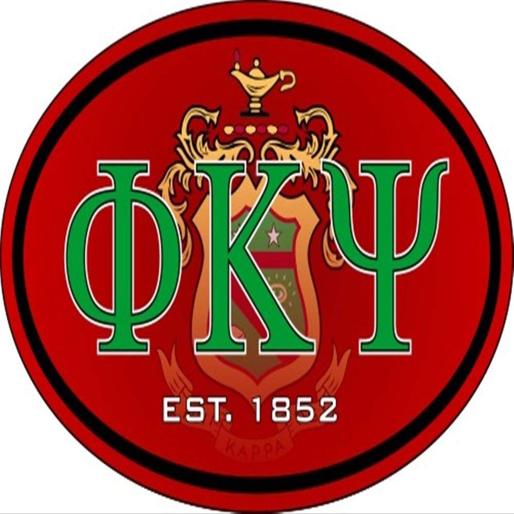 Phi Kappa Psi Color Oval Decal