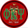 Phi Kappa Psi Color Oval Decal view 1