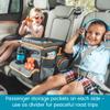 High Road CarHop Front Seat Car Organizer with Car Cup Holder, Passenger Seat Tray and Padded Filing or Cooler Compartment with Side Pocket Storage, Gray view 2