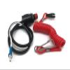 Boat Motor Emergency Safety Stop Switch Assy For Yamaha Outboard 6E9-82575 6H4-82575-00 63V-82575 Stopswitch 2/4-stroke Engine view 1