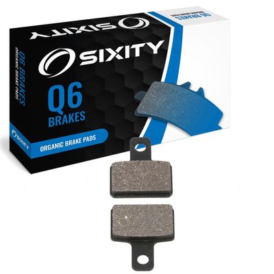 Sixity Q6 Rear Organic Brake Pads for Montesa 4RT Cota 2005-2008