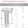 Porte Revtement Intrieur Clips Lot de 10 view 2