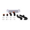 Mishimoto MMINT-MUS4-15KWSL Performance Intercooler Kit Compatible With Ford Mustang EcoBoost 2015-2018 Silver Cooler, Black Pipes view 1