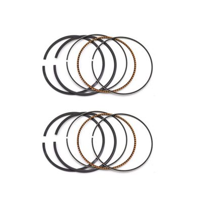 AHL 2 Sets Piston Rings for Honda Steed 400 Bros 400 Shadow 400 NC26 (STD 64mm)