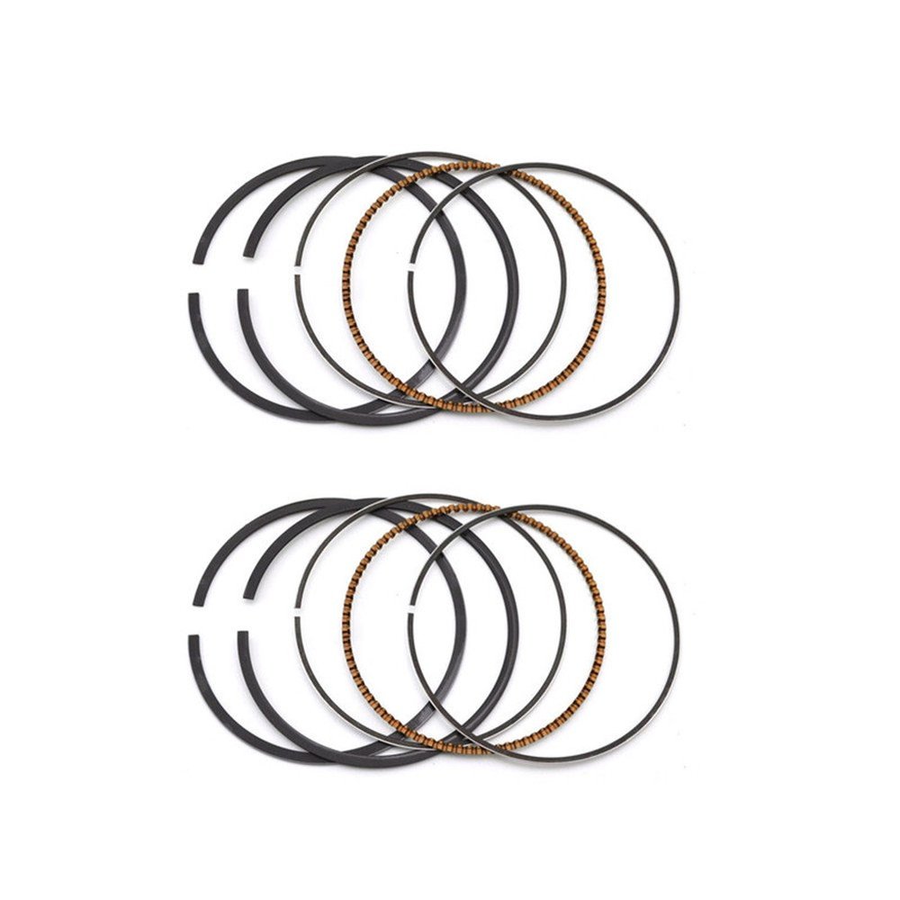 AHL 2 Sets Piston Rings for Honda Steed 400 Bros 400 Shadow 400 NC26 (STD 64mm)