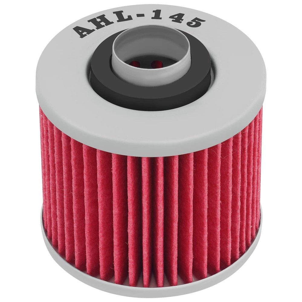 AHL 145 Oil Filter for Yamaha XV250 Virago 250 1995-2009, XV250 XV 250 V-star 249 2008-2020, Xvs650 v-star Custom 650 2002-2016, XVS1100 V-Star Silverado 1100 2002-2009, XV750 Virago 747 1992-1999