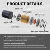AHL 145 Oil Filter for Yamaha XV250 Virago 250 1995-2009, XV250 XV 250 V-star 249 2008-2020, Xvs650 v-star Custom 650 2002-2016, XVS1100 V-Star Silverado 1100 2002-2009, XV750 Virago 747 1992-1999 view 3