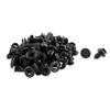 uxcell 50 Pcs Black Plastic Mat Rivet for 10mm Hole view 1