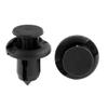 uxcell 50 Pcs Black Plastic Mat Rivet for 10mm Hole view 2