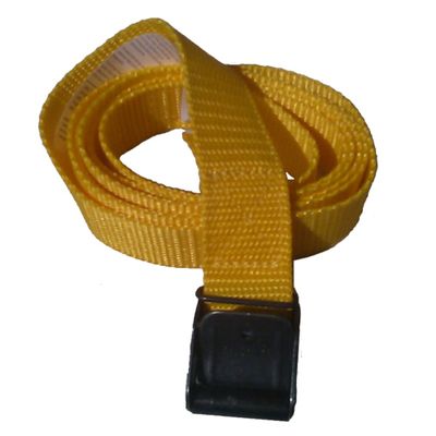 Fasty - Transport Straps/Tie Downs from 3' to 12' Long, 1" Wide - Load: 300 Lb - Strength 900 Lb (Yellow 5')