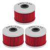 AHL 112 Oil Filter for Honda XL600R XL600 R 600 1983-1988, XL250 250 1988-1991,XL350R 350 1984-1987,XL600L 600 1983-1987,XR250L 250 1991-1999,XR350R 350 1983-1987,XR400R 397 2004(Pack of 3) view 1