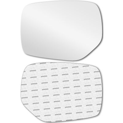 Check Size - More Than One Option Available - Replacement Mirror Glass with Full Size Adhesive for Subaru Crosstrek Forester Impreza WRX XV Crosstrek Driver Side View Left LH