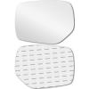 Check Size - More Than One Option Available - Replacement Mirror Glass with Full Size Adhesive for Subaru Crosstrek Forester Impreza WRX XV Crosstrek Driver Side View Left LH view 1