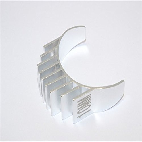 Aluminum Motor Heat Sink Mount 10mm for 1/10 05, 540, 360 Motor - 1Pc Silver