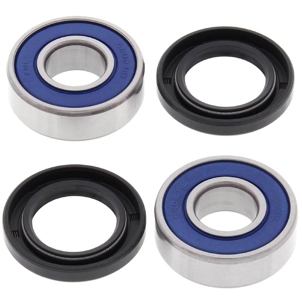 All Balls Racing 25-1190 Front Wheel Bearing Kit Compatible with/Replacement for Kawasaki KZ 200 A 1977-1979