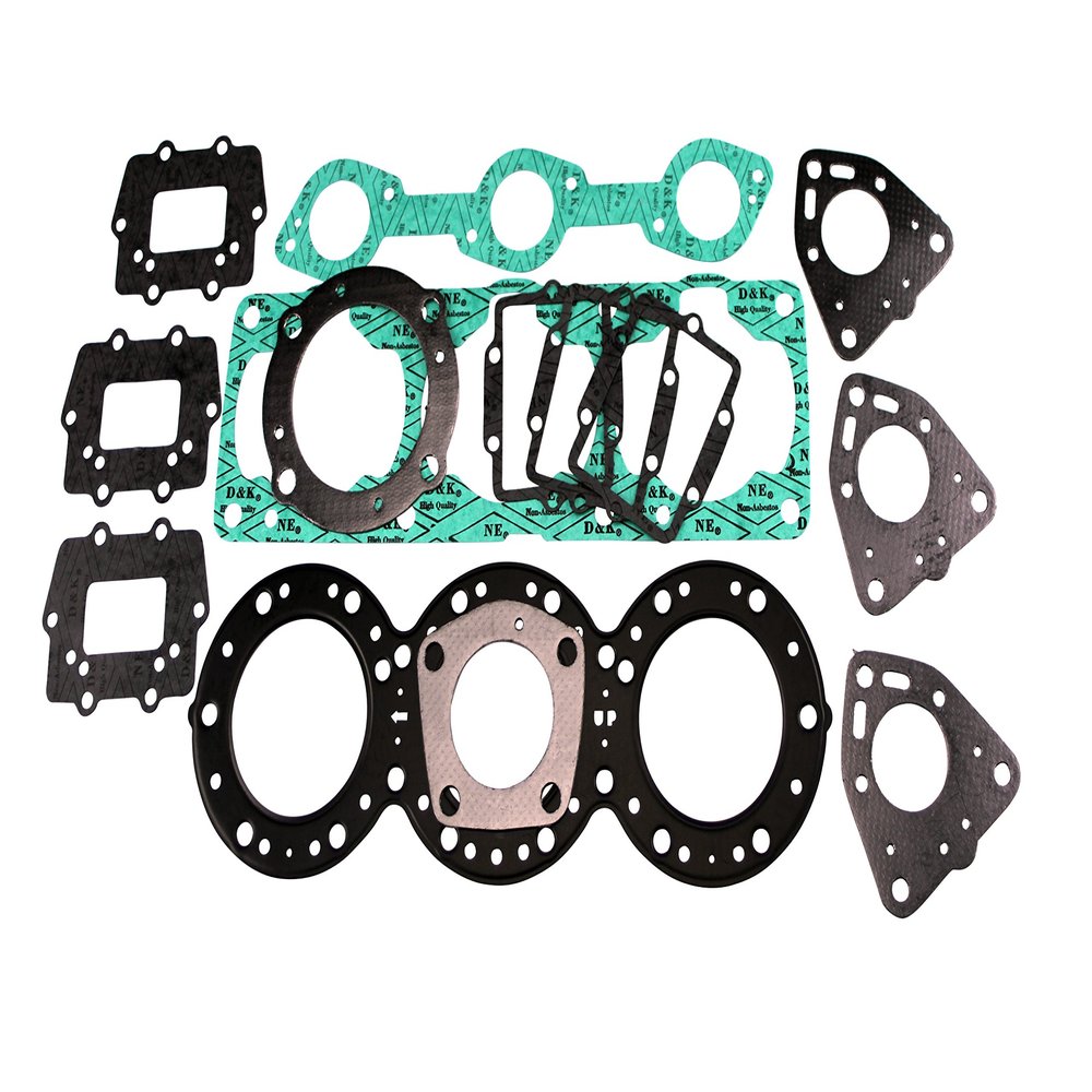 Jetski Plus Top End Engine Gasket & O-Ring, It's Compatible with Kawasaki 1100 STX ZXI DI Ultra 130. (See ad for Exact Model & Year fit)