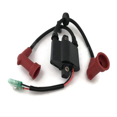 Boat Motor Ignition Coil Assy 6B4-85570-00 6B4-85530-00 TE15-05000400 for Yamaha Outboard Parsun 9.9HP 15HP E M 2-stroke Engine