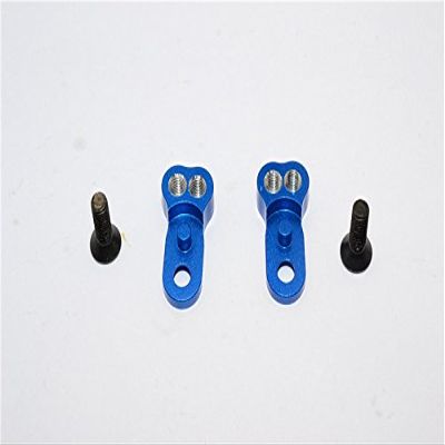 GPM For Tamiya MF01X Upgrade Parts Aluminum Front Knuckle Steering Mount - 1Pr Set Blue
