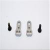 GPM For Tamiya MF01X Upgrade Parts Aluminum Front Knuckle Steering Mount - 1Pr Set Gray Silver view 1