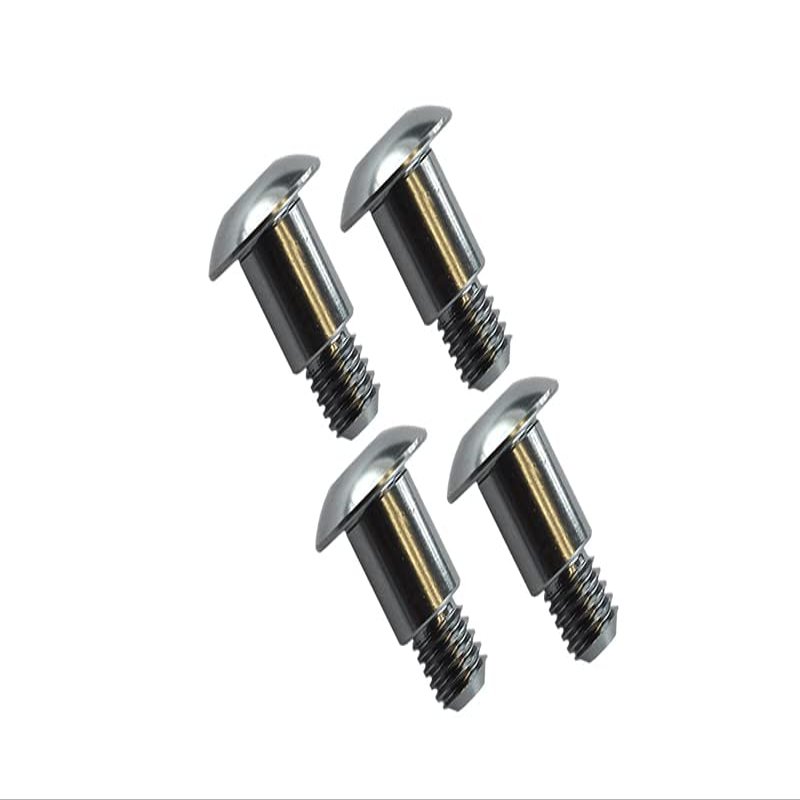 GPM For Tamiya GF01 Upgrade Parts Aluminum King Pin (5mmx6.2mmxM4) - 4Pcs Silver