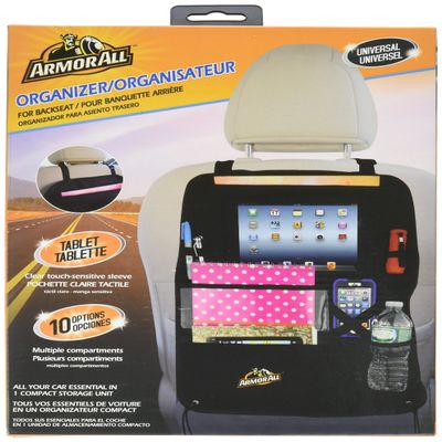 ArmorAll Back Seat Organizer Tablet Holder