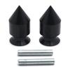 HONGK- Black Swingarm Spools Compatible with Ninja Zx1200 Zx636 Zx900 Er-6N Ex250F Ex650 [B01BW4MK6Y] view 1