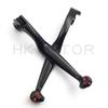 HONGK- Black Brake Clutch Skull Hand Lever Compatible with Cb750 Cbr600 F1 F2 F3 F4 F4I [B01BW4SP7C] view 2