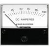 Blue Sea 8017 DC Marine 0-100 Amp DC Analog Ammeter 2 3/4 Backlit - 1 Year Direct Manufacturer Warranty view 1