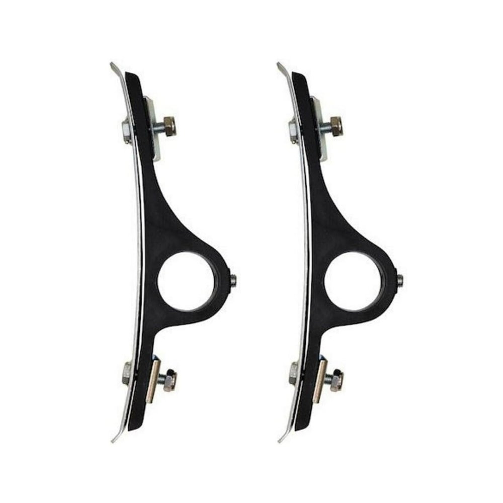 Buyers Products 8591005 Fender Hanger Bracket Set for Dump & Work Trucks, Molded Plastic Mounting Brackets with Stainless Steel Washers, Recessed Set Screw Design, Pair for Fender Mounting Arms