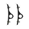 Buyers Products 8591005 Fender Hanger Bracket Set for Dump & Work Trucks, Molded Plastic Mounting Brackets with Stainless Steel Washers, Recessed Set Screw Design, Pair for Fender Mounting Arms view 1