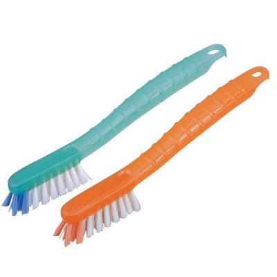 Azuma Brush, Multi-Use Goshigoshi Brush, Set of 2 Colors, 1.1 x 1.6 x 8.7 inches (2.7 x 4 x 22 cm), Durable Brush for Removing Dirt from The House