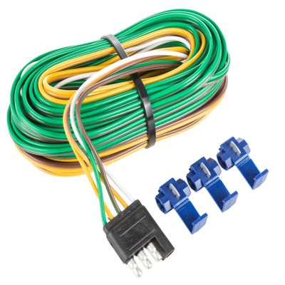 Reese Towpower 74676 25' 4-Way Flat Wishbone Trailer Connector Kit