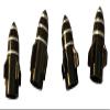 MotorToGo 4pcs Aluminum Black Rocket Tire Tyre Wheel Valve Dust Stems Cap Cover Compatible for Porsche Cayman view 1