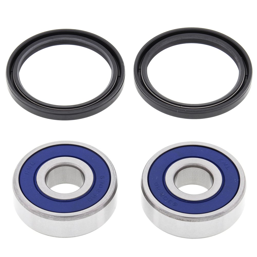 BossBearing Front Wheel Bearings and Seals Kit for Honda XL350 1974 1975 1976 1977 1978