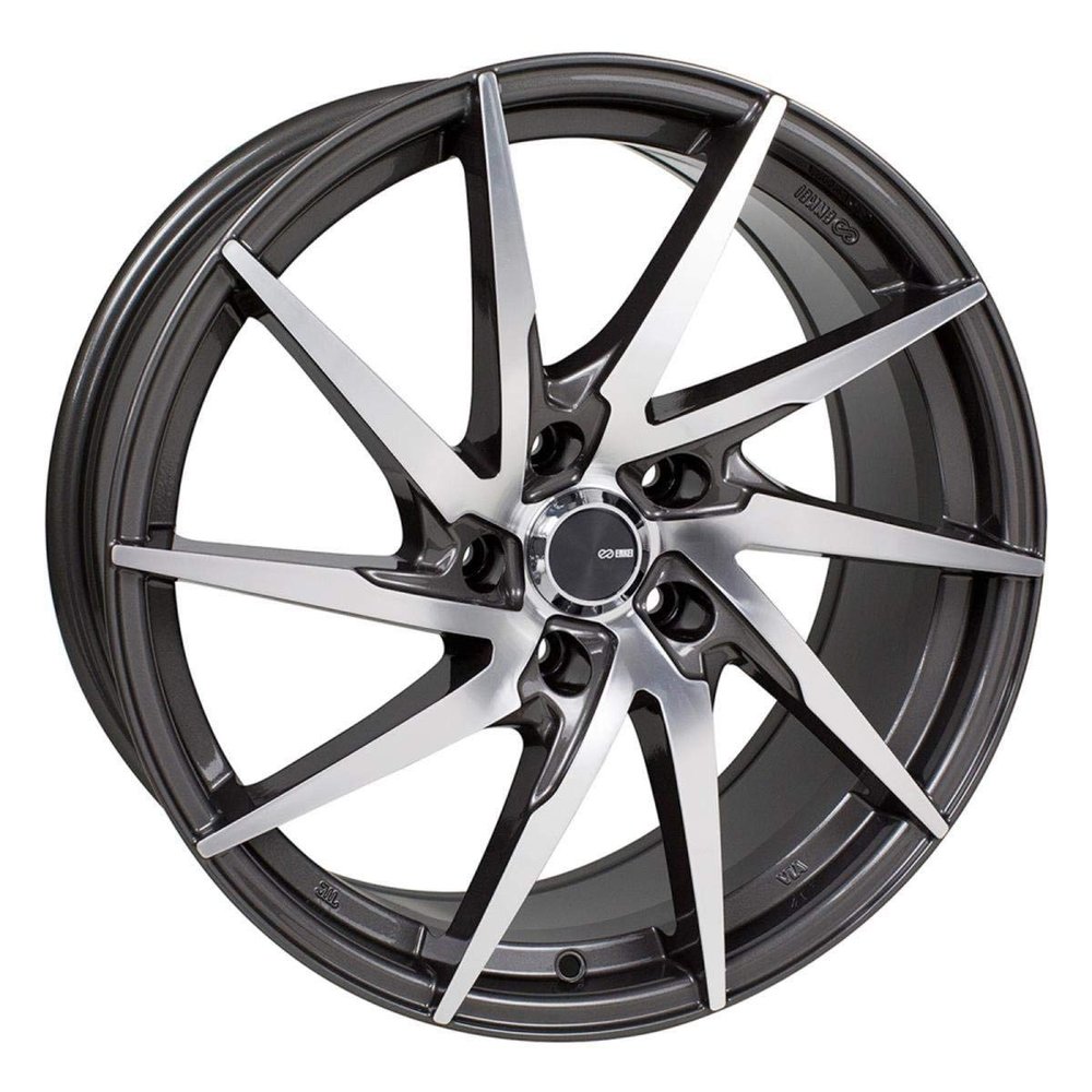 Enkei 500-880-3140GMM PW10 Performance Wheel 18x8 +40 5x108 Gunmetal Machined