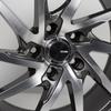 Enkei 500-880-3140GMM PW10 Performance Wheel 18x8 +40 5x108 Gunmetal Machined view 2