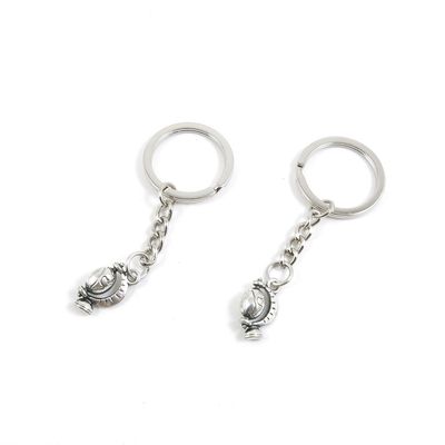 2 Pieces Keyring Keychain Keytag Key Ring Chain Tag Door Car Wholesale Jewelry Making Charms D2XC0 Globe