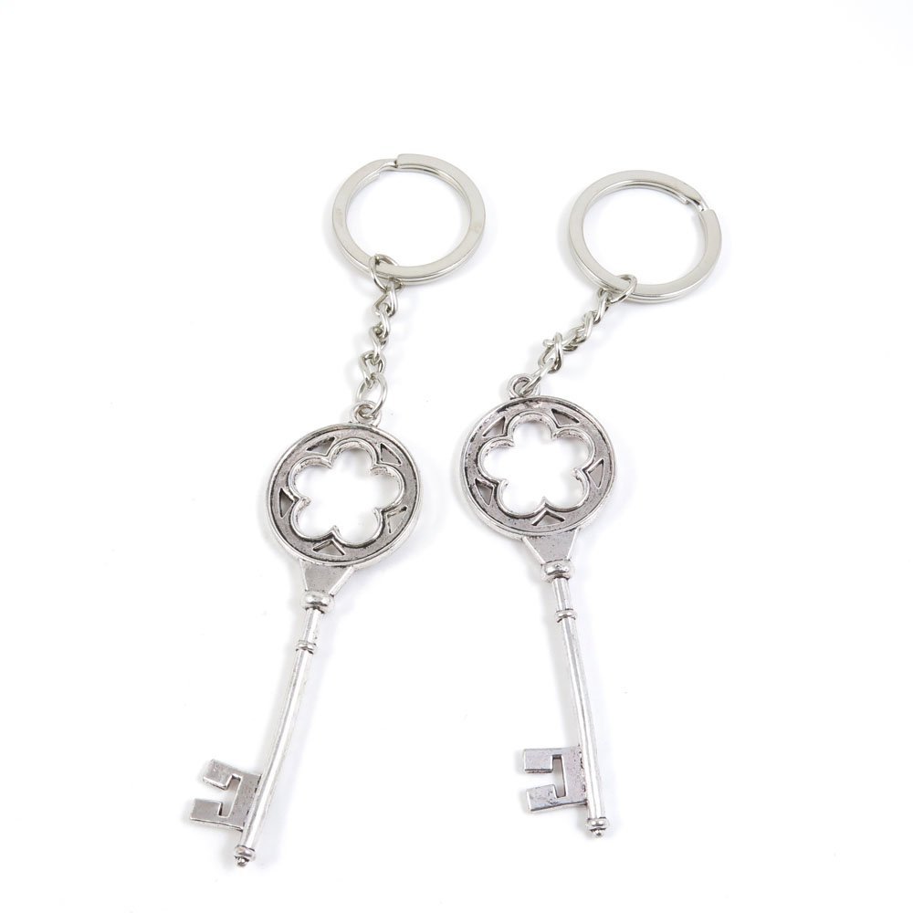 1 Pieces Keyring Keychain Keytag Key Ring Chain Tag Door Car Wholesale Jewelry Making Charms S3US3 Magic Key
