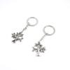 1 Pieces Keyring Keychain Keytag Key Ring Chain Tag Door Car Wholesale Jewelry Making Charms I8HY3 Life String Tree Oak view 1