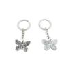 1 Pieces Keyring Keychain Keytag Key Ring Chain Tag Door Car Wholesale Jewelry Making Charms E4RM6 Butterfly view 1