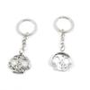 1 Pieces Keyring Keychain Keytag Key Ring Chain Tag Door Car Wholesale Jewelry Making Charms O5FO0 Skull Head view 1